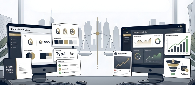 Branding vs Marketing: What Qatar SMEs Should Focus On First